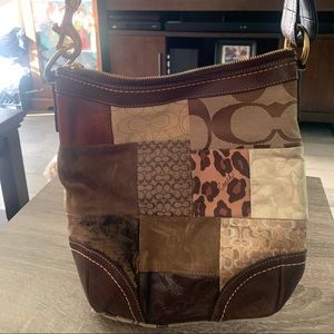Coach Purse, patchwork edition